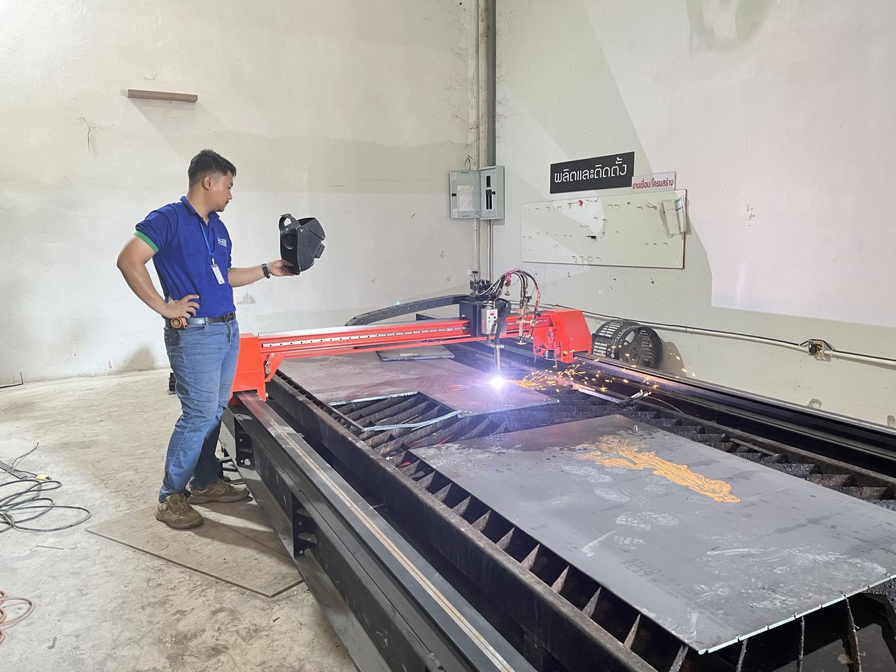 ตัวอย่างงาน CNC
